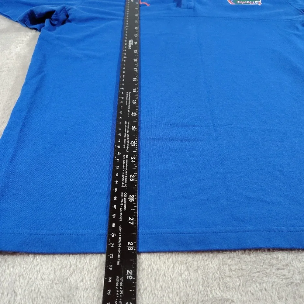 Jordan Florida Gators Polo Shirt Men L Blue Golf College Outdoor Preppy Classic